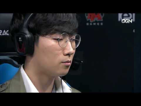 [2017]JAG (Kuzan Lissandra) VS SKT (Faker Katarina) Game 2 Highlights - 2017 LCK Spring W1D2
