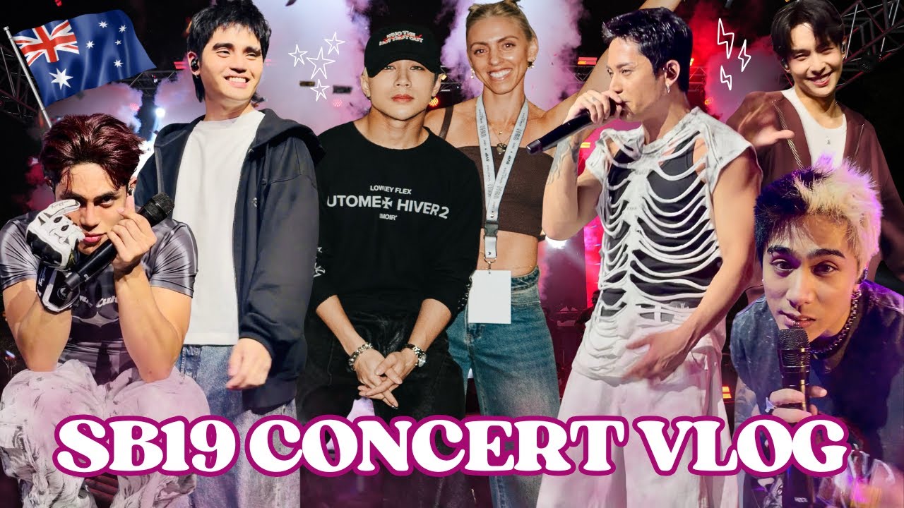 SB19 SaW Sydney VLOG | SVIP Barricade Experience 😭🔥