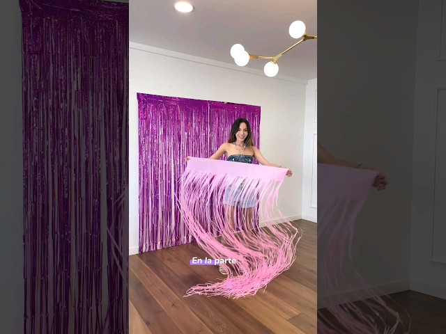 Vídeo relacionado con Reutilizable Rosa Platino Decoración Cumpleaños - Kit Para Mujer y Niñas Banderines, Pompones, Guirnalda, Pancarta Multiocasión, Adornos Cumpleaños, 18 Piezas Par Itsy Bitsy Party Co.