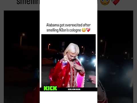 Alabama Barker got EXITED after smelling N3on’s cologne 😳❤️‍🩹 #n3on #alabamabarker