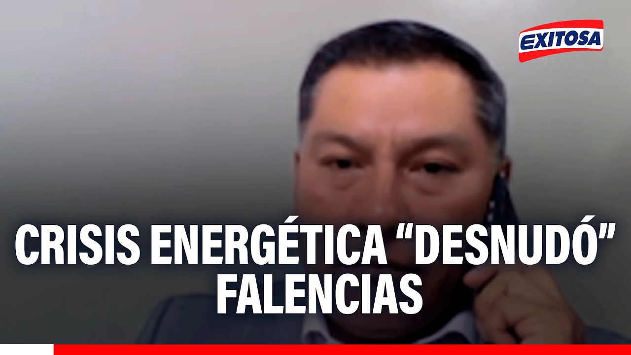 🔴🔵 Crisis de gas natural “desnudó una debilidad del sistema”, indica Noel Ñiquen