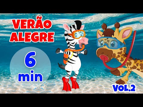Verão Alegre Vol.2 - Giramille 6 min | Desenho Animado Musical