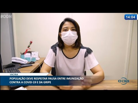 População deve respeitar pausa entre imunização contra a Covid-19 e a gripe 17 05 2021