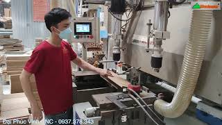 Máy phay rãnh mặt học kéo tự động WM-360C (phay rãnh và khoan mặt học kéo)