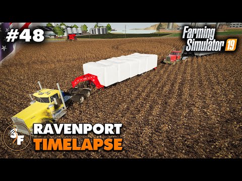 FS19 Timelapse Ravenport #48, Million Dollar Cotton Harvest