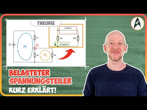 Kurz erklärt: Belasteter Spannungsteiler | Lerne Elektronik