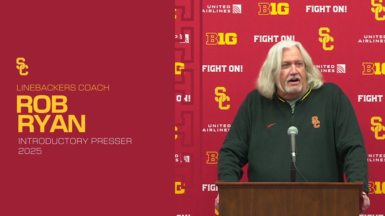 LB Coach Rob Ryan | USC Football New Staff Introductory Press Conference 2025