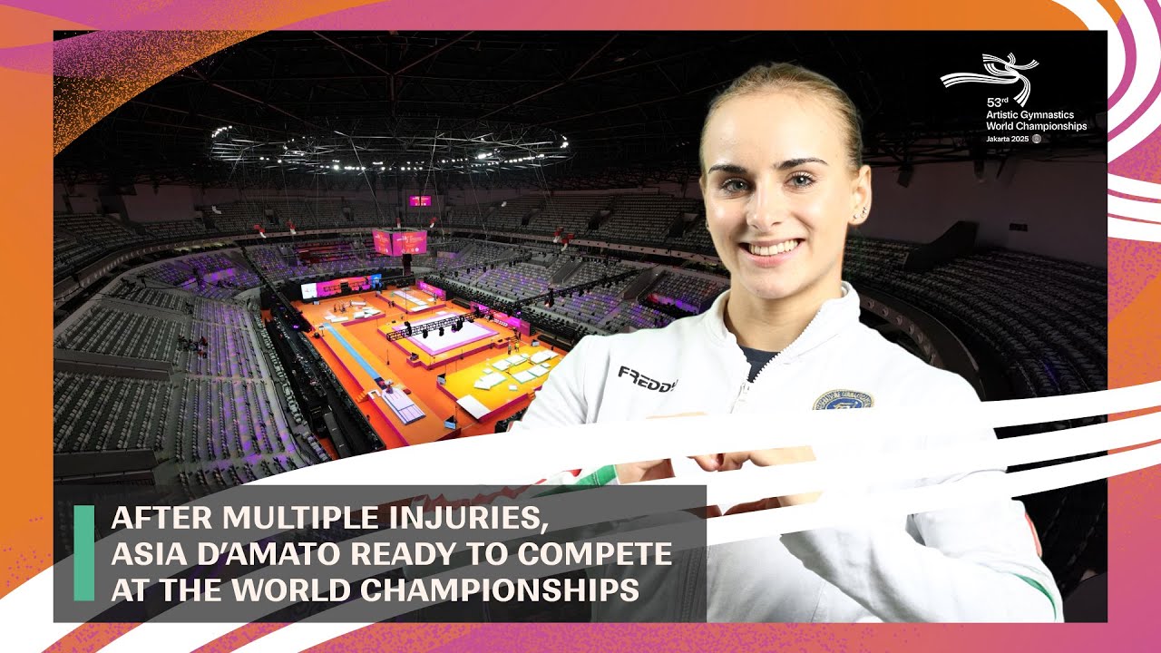 After Multiple Injuries, Asia D’Amato Ready to Compete at the World Championships