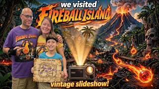 Our Family Vacation at Fireball Island (Vintage 80s Board Game AI Mashup)