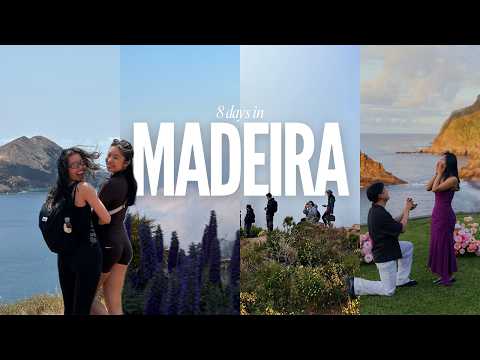 The Hawaii of Europe? 8 days in MADEIRA🍍🌺🦩 come hike with us and chase incredible views & sunsets