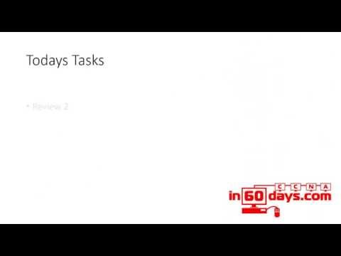 CCNA in 60 Days Day 1