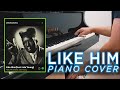 LIKE HIM Tyler The Creator FULL Piano Cover Sheet Music