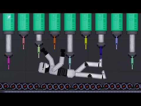 Torture Factory vs RoboCop in People Playground