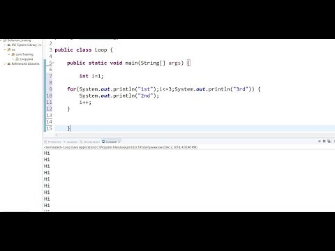 For Loop Statement In Java And Usage In Selenium Webdriver