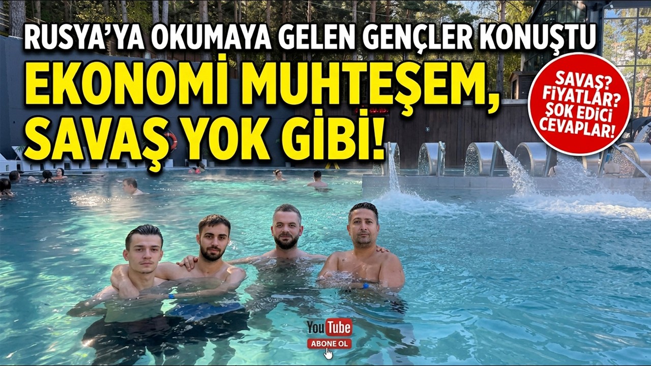 RUS EKONOMİSİNİ TÜRK ÖĞRENCİLER YORUMLUYOR/RUSYA'DA SAVAŞ HİSSEDİLİYOR MU ?