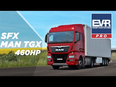 Released SFX MAN TGX 460 2018' Engine Voice Records