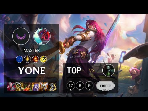 Yone Top vs Urgot - EUW Master Patch 12.2