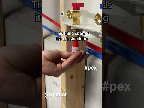 Got Pex? Uponor Expansion PEXa #shorts #plumbing #trades #laundry