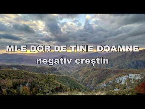 Mi-e dor de Tine, Doamne - Negativ creștin
