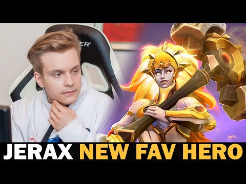 JERAX NEW FAV HERO - SPAMMING POS 5 DAWNBREAKER | DOTA 2 Gameplay