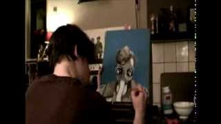 Timelapse painting- Oxford Town (cover) - Bob Dylan