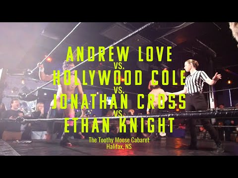 Andrew Love vs. Hollywood Cole vs. Jonathan Cross vs. Ethan Knight (North Pro Canadian Wrestling)