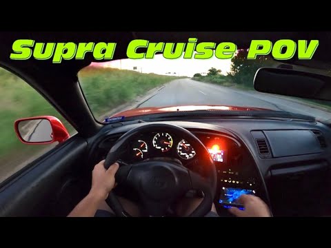 Mit meinem Supra eine Spritztour machen. MK4 Supra POV.