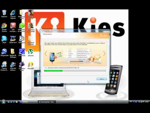 comment installer kies sur pc