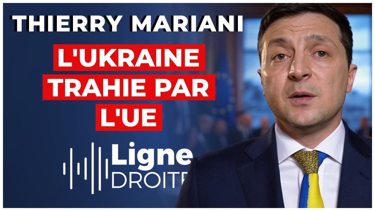 "Les Ukrainiens découvriront qu'il ne faut pas faire confiance à l'UE !" - Thierry Mariani