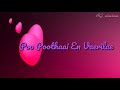 Vizhigalili Oru Vaanavil Song Lyrics Download Deiva Thirumagal Tamil Whatsapp Status RJ Status