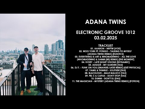 ADANA TWINS (Germany) @ Electronic Groove 1012 03.02.2025