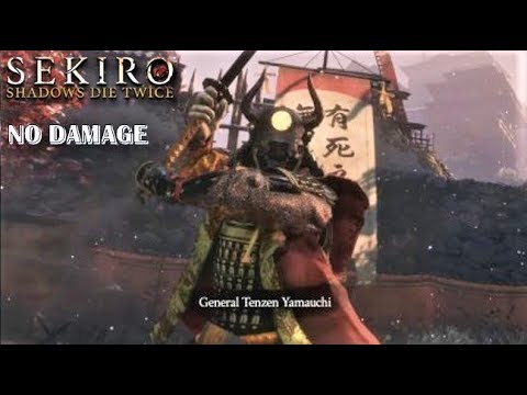 General Tenzen Yamauchi Mini-Boss Fight (No Damage) - Sekiro Shadows Die Twice (PC)