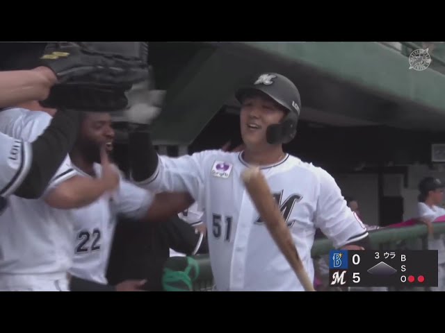 【ファーム】若き2人のアベックアーチ!! マリーンズ・安田尚憲・山口航輝 2者連続のホームラン!! 2025年5月11日 千葉ロッテマリーンズ 対 横浜DeNAベイスターズ