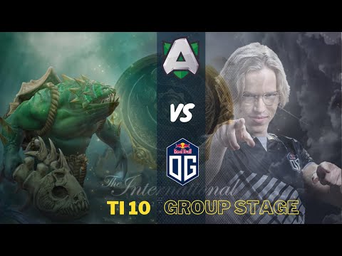 OG vs ALLIANCE - TOPSON MID TIDEHUNTER The International 10 DOTA 2