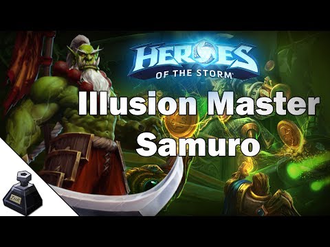 Heroes of the Storm - Illusion Master Samuro - Full Game Commentary