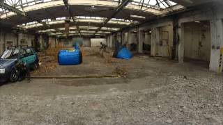 preview picture of video 'Paintball Aréna Ostrov 24.11.2012'