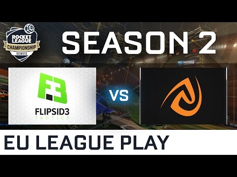 Flipsid3 Tactics vs Reunited EU League Play Week 2 - RLCS S2