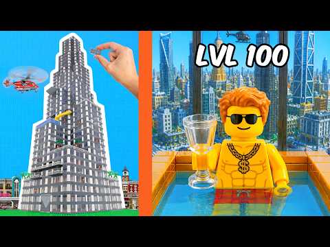 LEGO GÖKDELEN inşa ettim...