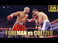 George Foreman Vs Pierre Coetzer KNOCKOUT Highlights Boxing Fight 4K Ultra HD