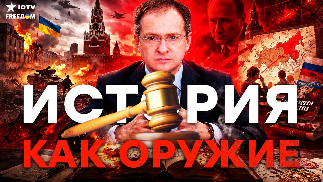 Псевдоисторик Путина! Идеолог «русского мира»: почему Мединский в центре ск?