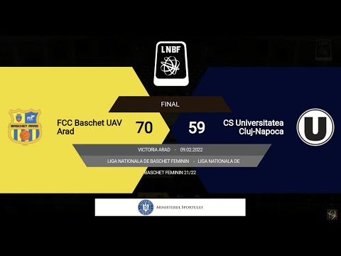 LNBF 2021-2022: FCC Baschet UAV Arad - Universitatea Cluj-Napoca