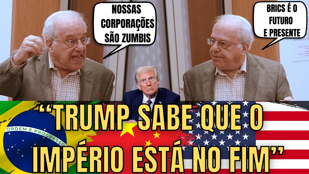 Analista Dos EUA Afirma Que O Império Está Ruindo #BRICS #Brasil