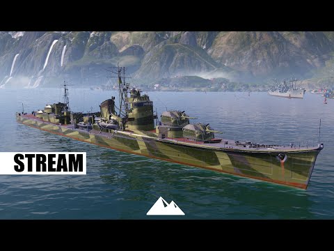 AKIZUKI, schwieriges Spiel & Freundesanfrage im Hafen :D - World of Warships | [Stream] [Deutsch]