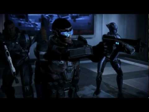 Mass Effect 3 - The Citadel Attack Scene
