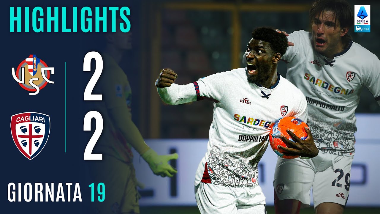 CREMONESE-CAGLIARI 2-2 | HIGHLIGHTS | 19ª GIORNATA | SERIE A ENILIVE 2025/26