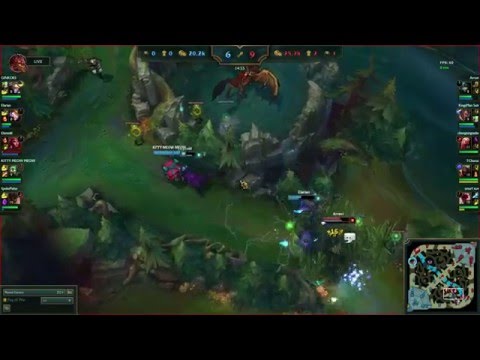 [LoL] Nami's Tidal Wave dodge - LeBlanc