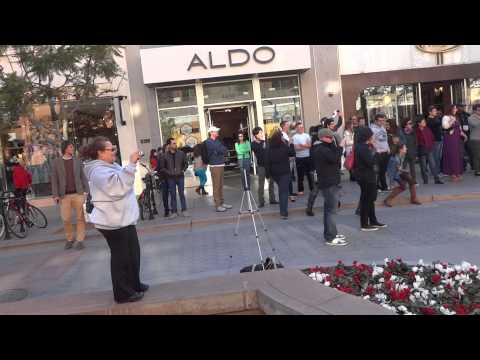 Marriage Proposal Flash Mob with Dance Mob Nation in Santa Monica  9FEB13