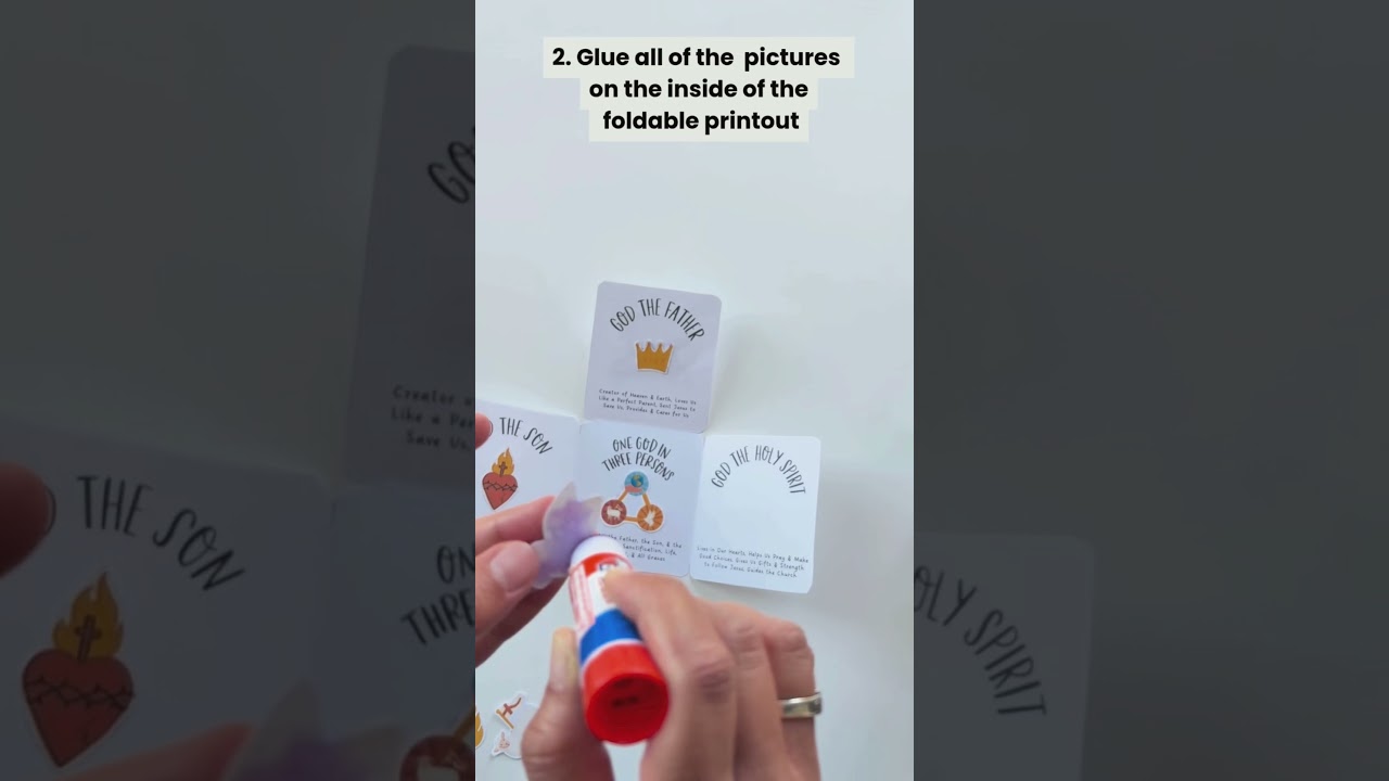 Holy Trinity Craft #catholicprintables #liturgicalliving