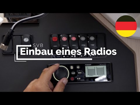 Einbau eines Radios an Bord | SVB