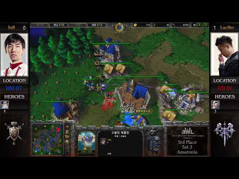 Infi vs Lucifer  2세트   2018 AWL S2 3, 4위전